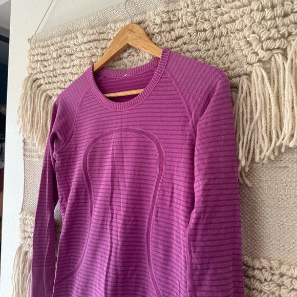 Lululemon Purple Swiftly Tech Long Sleeve - Picture 2 of 6